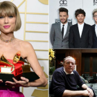 La revista 'Forbes' acaba de coronar a Taylor Swift como la famosa más rica del mundo. Por detrás de ella, a distancia, los One Direction, y el escritor James Patterson.-