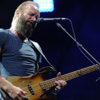 Sting, durante un concierto en el anfiteatro de Nîmes, en el sur de Francia, el 20 de julio.-AFP / SYLVAIN THOMAS