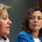 La vicepresidenta y portavoz de la Junta de Castilla y León, Rosa Valdeón, comparece en rueda de prensa posterior al Consejo de Gobierno junto a la consejera de Agricultura, Milagros Marcos-ICAL
