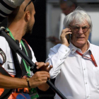 Bernie Ecclestone, en una imagen del 2016, en el Gran Premio de Italia, en Monza.-AFP