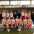Selección de Castilla y León infantil femenina de baloncesto.-