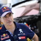 Carlos Sainz, en el Dakar.-AFP / FRANCK FIFE