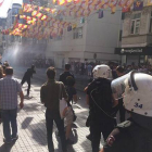 La policía ha dispersado a los manifestantes en una protesta pacífica en Estambul.-Foto: TWITTER