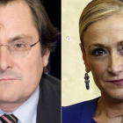 Francisco Marhuenda y Cristina Cifuentes.-