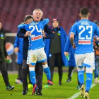 El Napoli suma cuatro partidos sin conocer la derrota-@SP_SERIEA