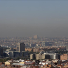 Madrid, en una mañana con los niveles de contaminación elevados-JOSE LUIS ROCA