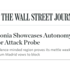 La portada del artículo publicado en The Wall Street Journal.-EL PERIÓDICO