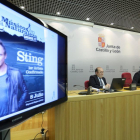 El consejero de Medio Ambiente, Juan Carlos Juan Carlos Suárez-Quiñones, presenta el concierto Músicos para la Naturaleza-ICAL