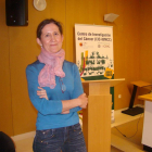 La investigadora Angelita Rebollo en las instalaciones de la Universidad de León.-EL MUNDO