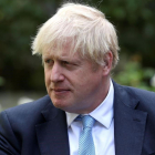 El primer ministro británico, Boris Johnson, este lunes.-