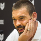 Marc Gasol, en una rueda de prensa reciente.-JORDI RIBOT