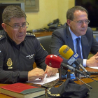 El subdelegado del Gobierno de Zamora, Ángel Blanco, en la rueda de prensa de ayer.-ICAL