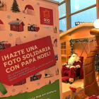 Papá Noel se instala en Río Shopping para colaborar con la causa.-EL MUNDO
