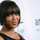 Naomi Campbell, en la gala de la Amfar donde ha sido premiada, la noche de este jueves en Nueva York.-AP / EVAN AGOSTINI