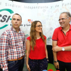 La presidenta del sector de Educación de CSIF en Castilla y León, Isabel Madruga, valora el curso escolar 2016-2017 que acaba de concluir.-ICAL
