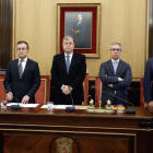 El alcalde de León, Antonio Silván, preside el Pleno Ordinario del Ayuntamiento de la capital-ICAL