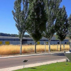 Instalaciones de la Agrupación de Apoyo Logístico Nº 61 (AALOG) en la Base ‘El Empecinado’ de Santovenia de Pisuerga.-E.M.