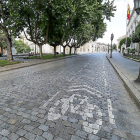 Una de las calles vacías de tráfico durante una alerta por contaminación anterior.-MIGUEL ÁNGEL SANTOS