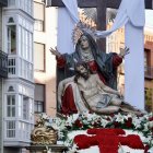 6 de abril - Procesión de Penitencia con el paso 'La Quinta Angustia'. -GOOGLE