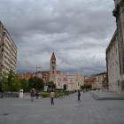 Imagen de archivo de la plaza de Portugalete.-