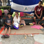 Debido a la crisis, miles de nicaragüenses formaron caravanas para cruzar México y llegar a los Estados Unidos en busca de nuevas oportunidades laborales.-AGENCIAS