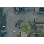 Una grabación muestra el ataque desde un drone del Estado Islámico en Mosul.-