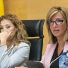 La consejera de Familia e Igualdad de Oportunidades, Alicia García, comparece en las Cortes para exponer el programa de actuaciones de su departamento en la presente legislatura.-ICAL