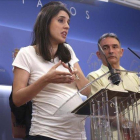 La protavoz de Unidas Podemos en el Congreso, Irene Montero.-DAVID CASTRO