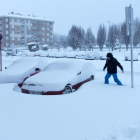 Nevada en Ávila.-Ical