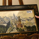 Vista del castillo alemán de Neuschwachstein pintada por Hitler y adjudicada por 100.000 euros.-Foto: CHRISTOF STACHE / AFP