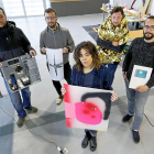 Tin Dozic, Juan Carlos Quindós, Cinta Arribas, Velimir Zernovski y Antoine Barrot.-J. M. LOSTAU