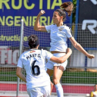 Laura Fernández celebra un gol con la camiseta del Madrid FFC.-EL MUNDO
