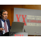El consejero de Sanidad, Antonio María Sáez, asiste a la inauguración del XX congreso de la Sociedad Castellano-Leonesa de Cardiología-ICAL
