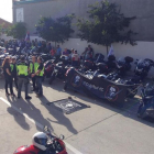 Alrededor de 200 motoristas se reúnen para despedirse de Alfonso García Villa.-EUROPA PRESS