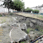 Restos arqueológicos en el lugar en el que estaba previsto el aparcamiento de La Antigua.-El Mundo