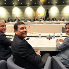 El consejero de Empleo, Carlos Fernández Carriedo, asiste a la LXVI Conferencia Sectorial Extraordinaria de Empleo y Asuntos Laborales.-ICAL