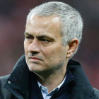 Jose Mourinho, entrenador del Manchester United.-AFP / IAN KINGTON