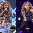 Jennifer Lopez y Shakira actuarán durante el descanso de la próxima Super Bowl.-AP