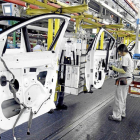Imagen de archivo de la fábrica automovilística de Renault en Villamuriel de Cerrato, Palencia.-ICAL