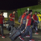 Llegada de los deportistas españoles a la Villa Olímpica de Río.-EFE / FERNANDO MAIA