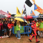 Acto de ANC y Òmnium en Lledoners en recuerdo de las víctimas del 17-A.-ANNA MAS