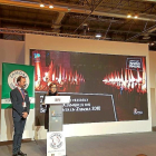 El diputado de Turismo, José Luis Prieto, junto a la presidenta de la Diputación, Mayte Martín.-E.M