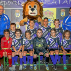 Foto de familia del equipo prebenjamín A.-JUAN ALONSO