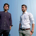 Los emprendedores vallisoletanos Juanjo de Hoyos y Eduardo Velasco son los cofundadores de Sandwatch Studio.-EL MUNDO