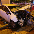 Accidente de tráfico en el cruce de la calle Real de Burgos con la calle Prado de la Magdalena-POLICÍA MUNICIPAL