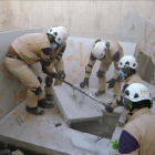 Imagen extraída de 'White Helmets', producido por Netflix y nominado a mejor corto documental.-AP