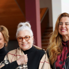 Lola Herrera, Ana Labordeta y Lola Baldrich presentan la obra ‘Adictos’. - ICAL