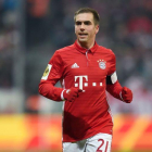 Philipp Lahm, durante su último partido con el Bayern.-CHRISTOF STACHE / AFP