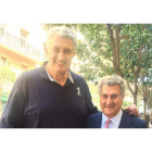 Fernando Romay y Jesús Posada, como dos gotas de agua.-TWITTER / FERNANDO ROMAY