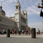 Imagen de la madrileña catedral de La Almudena.-JOSÉ LUIS ROCA